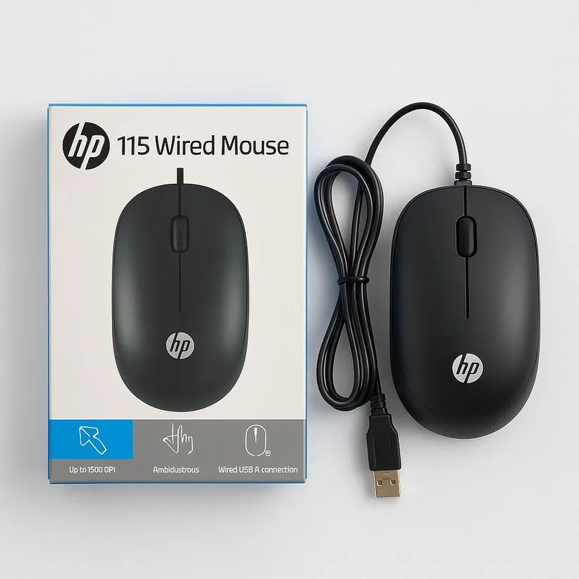 HP 115 Wired Mouse